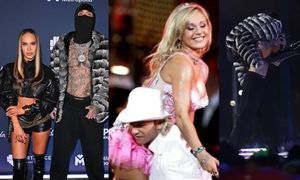 Blanka i Malik Montana robią show podczas sylwestra TVP. Raper wyniósł "Bejbę" ze sceny (ZDJĘCIA)