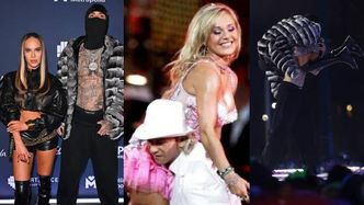 Blanka i Malik Montana robią show podczas sylwestra TVP. Raper wyniósł "Bejbę" ze sceny (ZDJĘCIA)