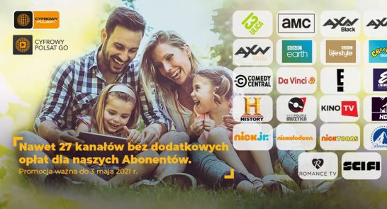 Okno otwarte w Cyfrowym Polsacie i Plusie do 3 maja