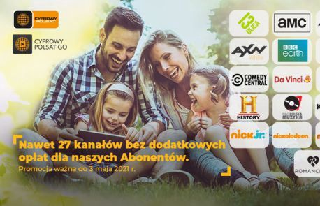 Okno otwarte w Cyfrowym Polsacie i Plusie do 3 maja