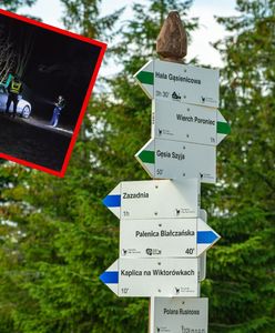 Pościg w Zakopanem. Kierowca uciekał szlakiem na Halę Gąsienicową