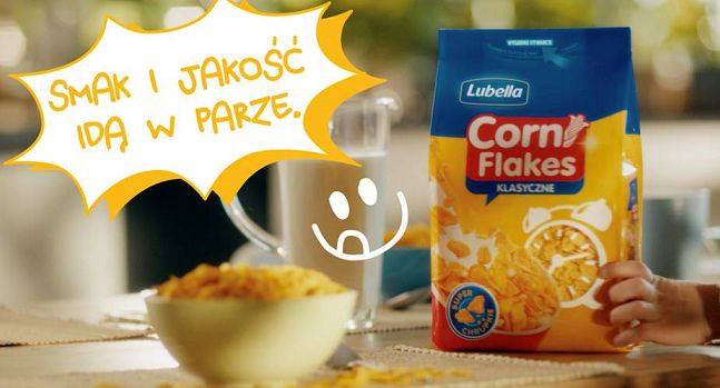 „Smak i jakość idą w parze” - kampania płatków Lubella Corn Flakes (wideo)