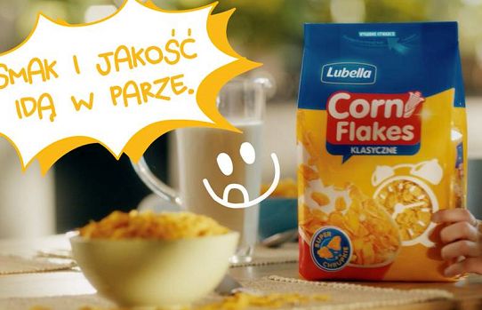 „Smak i jakość idą w parze” - kampania płatków Lubella Corn Flakes (wideo)