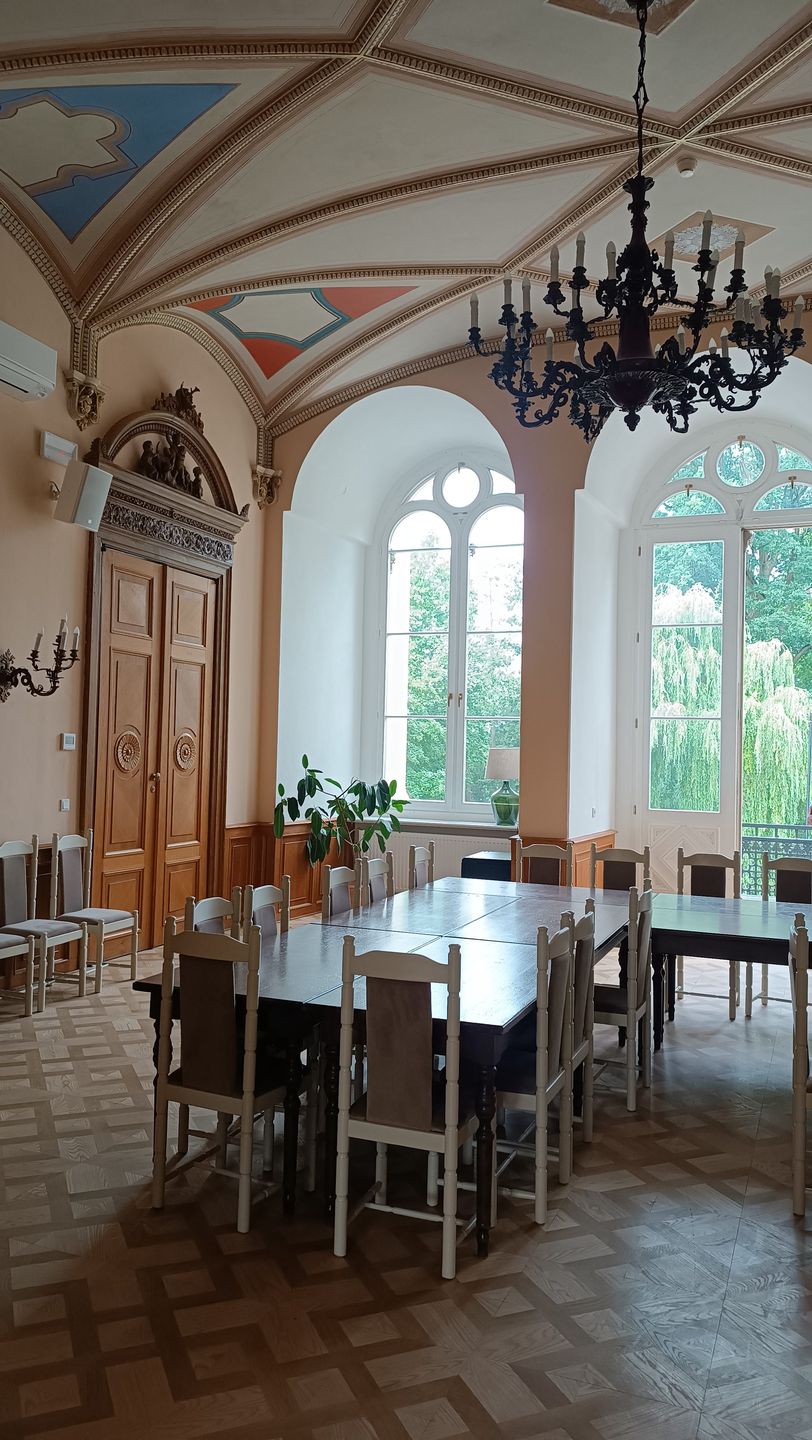 Jedno z zamkowych wnętrz