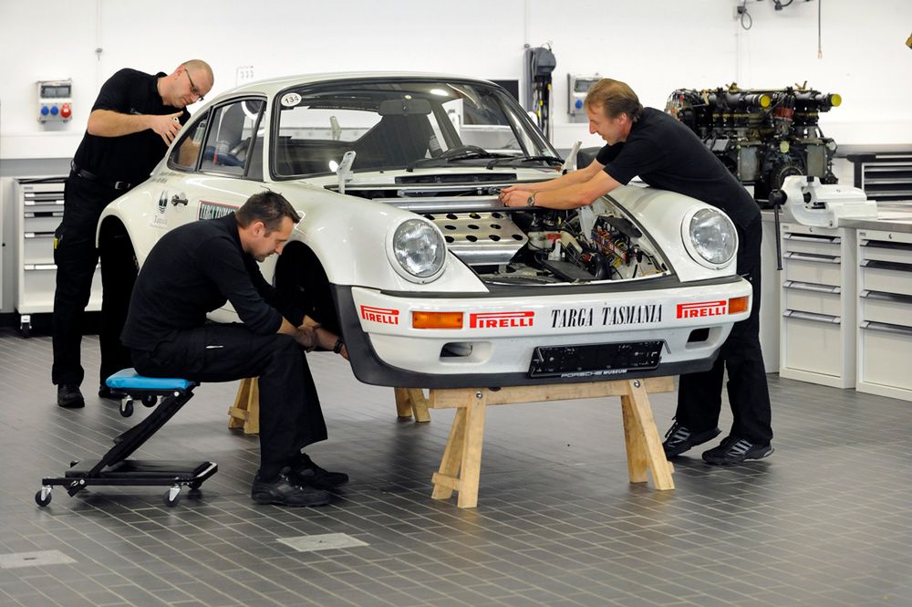 Porsche Ground Zero Museum Workshop