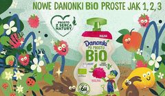 Nowe smaki Danonków bio wsparte kampanią