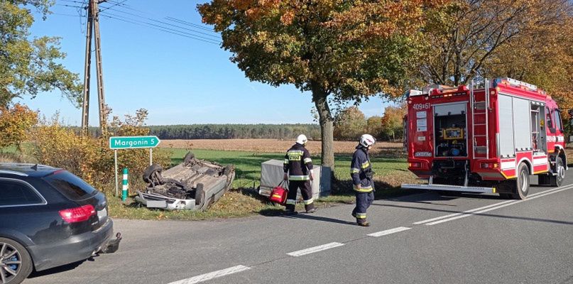 Groźny wypadek na skrzyżowaniu