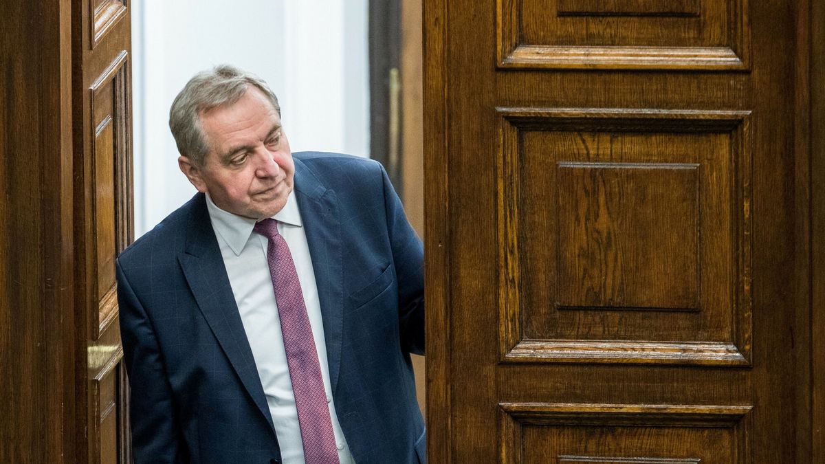1. posiedzenie Sejmu IX kadencji13.11.2019  Warszawa Sejm 1. posiedzenie Sejmu IX kadencji  n/z  Henryk Kowalczyk fot. Andrzej Iwanczuk/REPORTERAndrzej Iwanczuk/REPORTER