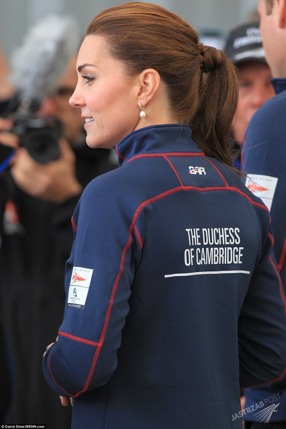 Kate i William na zawodach