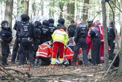 Śmierć dziennikarza pod Kolonią. Akcja policji w lesie Hambach