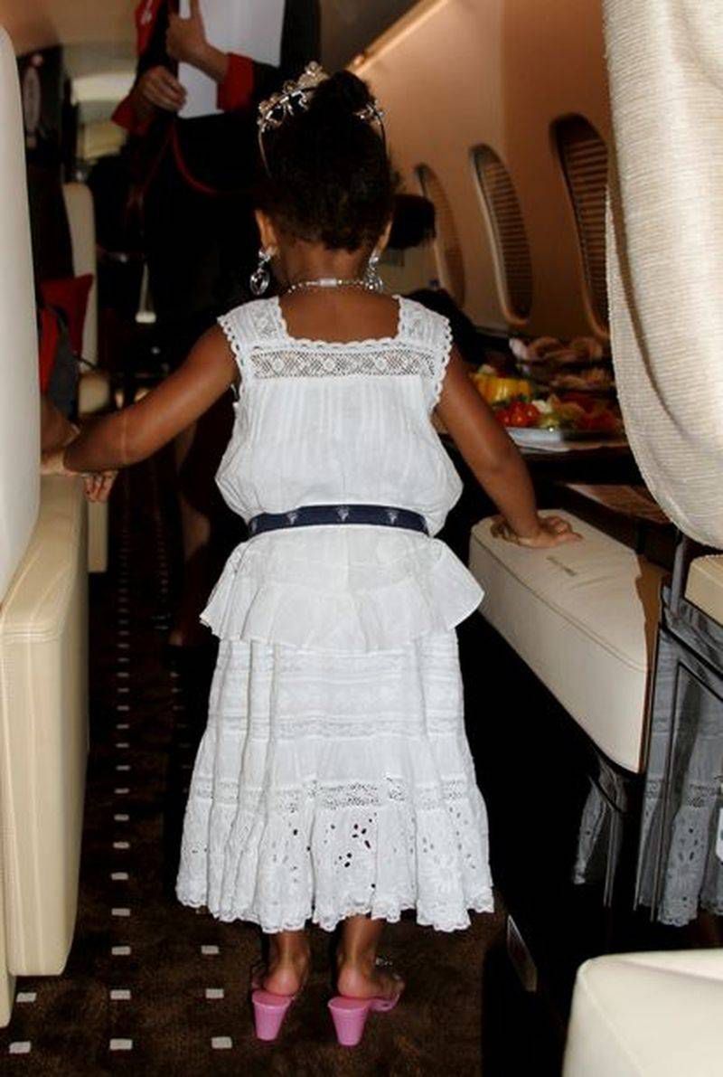 Blue Ivy na obcasach
