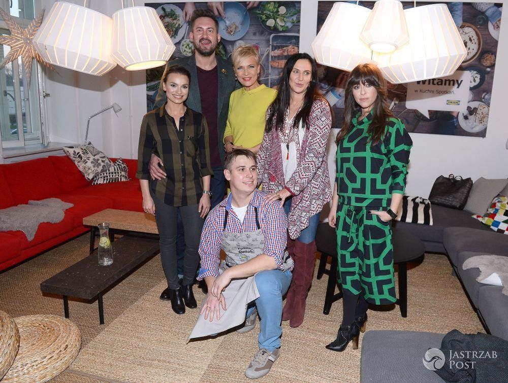 Marcin Prokop, Kayah, Ania Starmach i Natalia Kukulska na otwarciu Kuchni Spotkań Ikei
