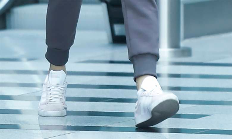 Marcelina Zawadzka nosi płaskie buty