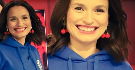Ciężarna Ania Starmach weszła na plan "MasterChef Junior". Który to już miesiąc?