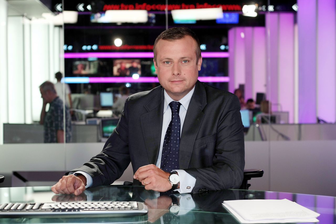 Dziennikarz TVP Info przeprosił Joachima Brudzińskiego za "odwal się pan"