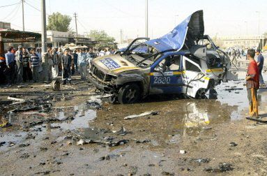 Krwawe zamachy w Bagdadzie