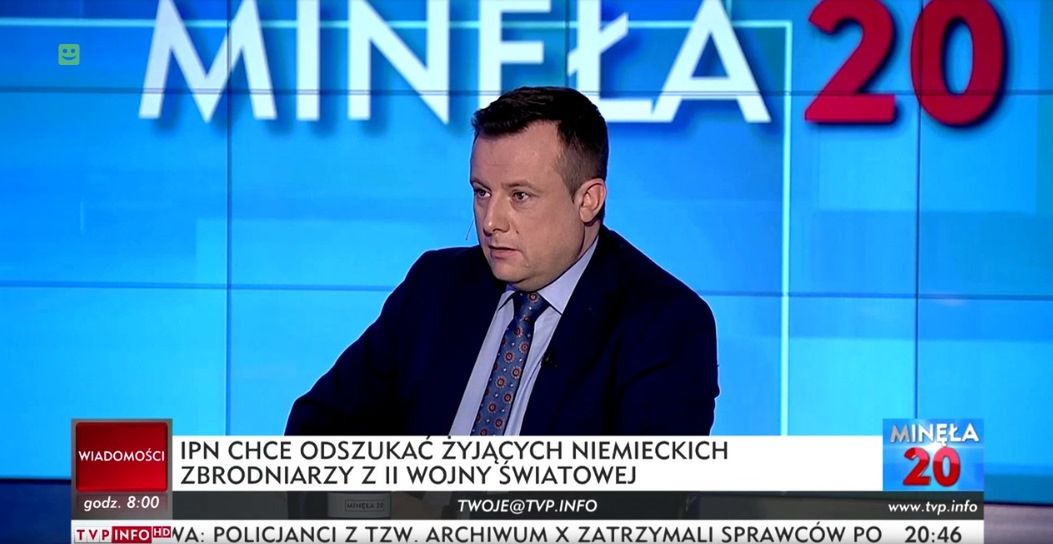 W TVP też było o "polskich obozach zagłady". Niefortunne pytanie prowadzącego
