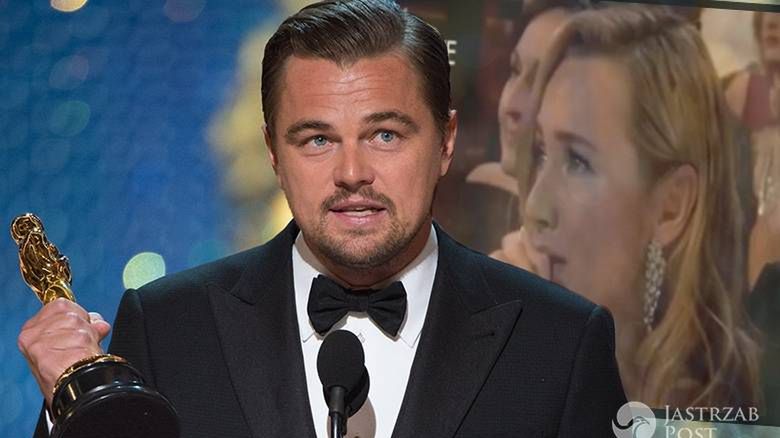 Kate Winslet płakała podczas przemówienie Leonardo na Oscarach 2016