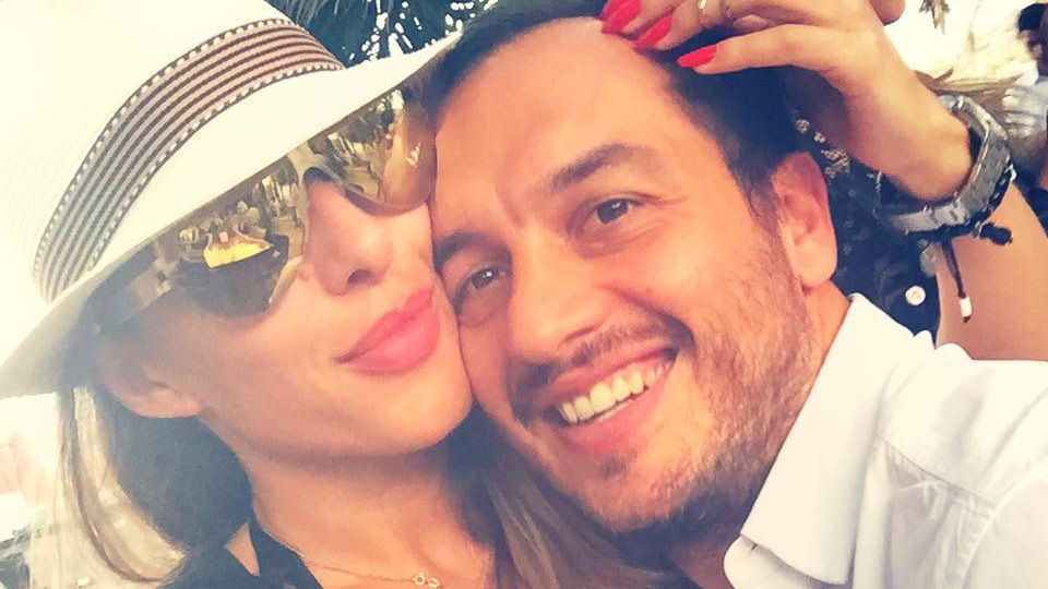 Ewa Chodakowska z mężem na wakacjach