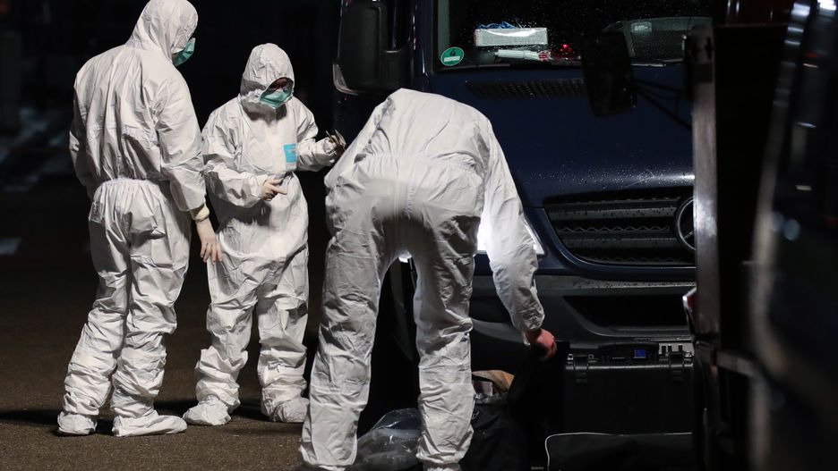 Niemcy. Tobias R. z Hanau zabił 11 osób. Policyjni technicy zabezpieczają ślady