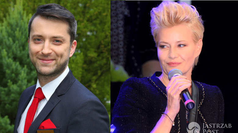 Filip Bobek w blond włosach