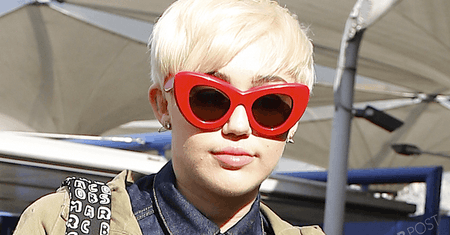 Miley Cyrus pokazała się w nowej fryzurze