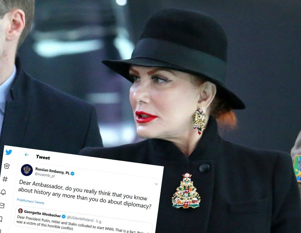 Władimir Putin i spór z Polską. Rosyjska ambasada odpowiada Georgette Mosbacher