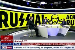 Spod garnituru Rachonia wystawał rąbek kostiumu z penisem. TVP w końcu to zobaczyła