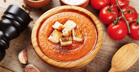 Gazpacho prosto z Andaluzji. Zupa doskonała na upały