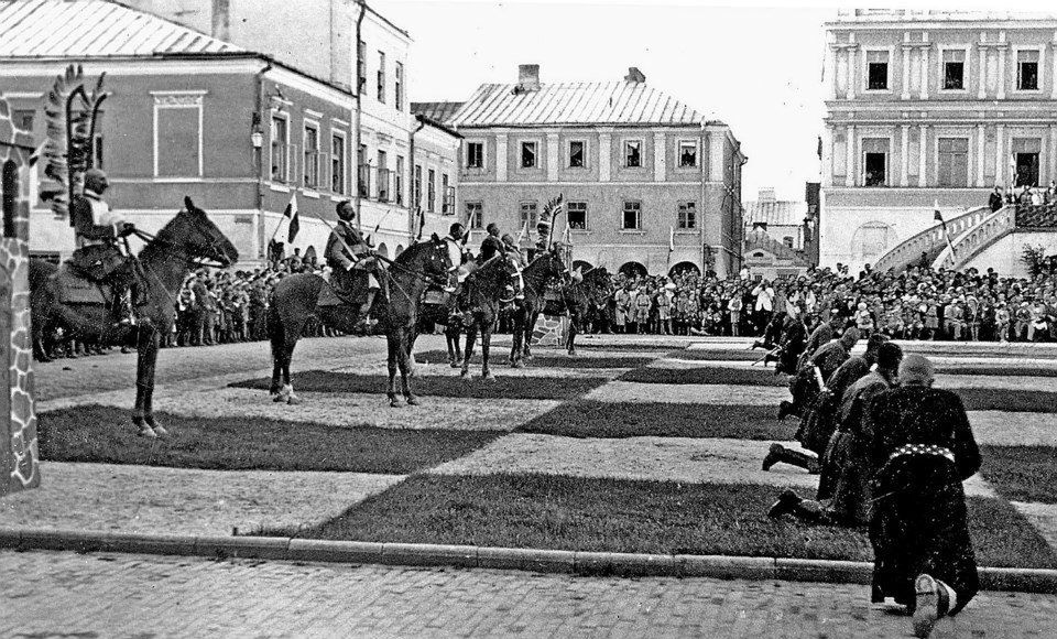 W co grano 80 lat temu? Na przykład w... ludzkie szachy