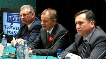 Od lewej: Gaweł, Budzyński i Pacławski