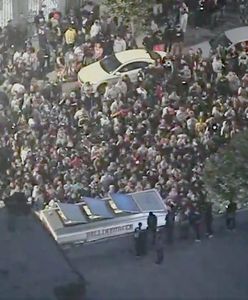 Zamieszki na ulicach po śmierci rapera. Policja strzelała gumowymi pociskami