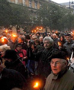 Antyrządowe demonstracje na Węgrzech