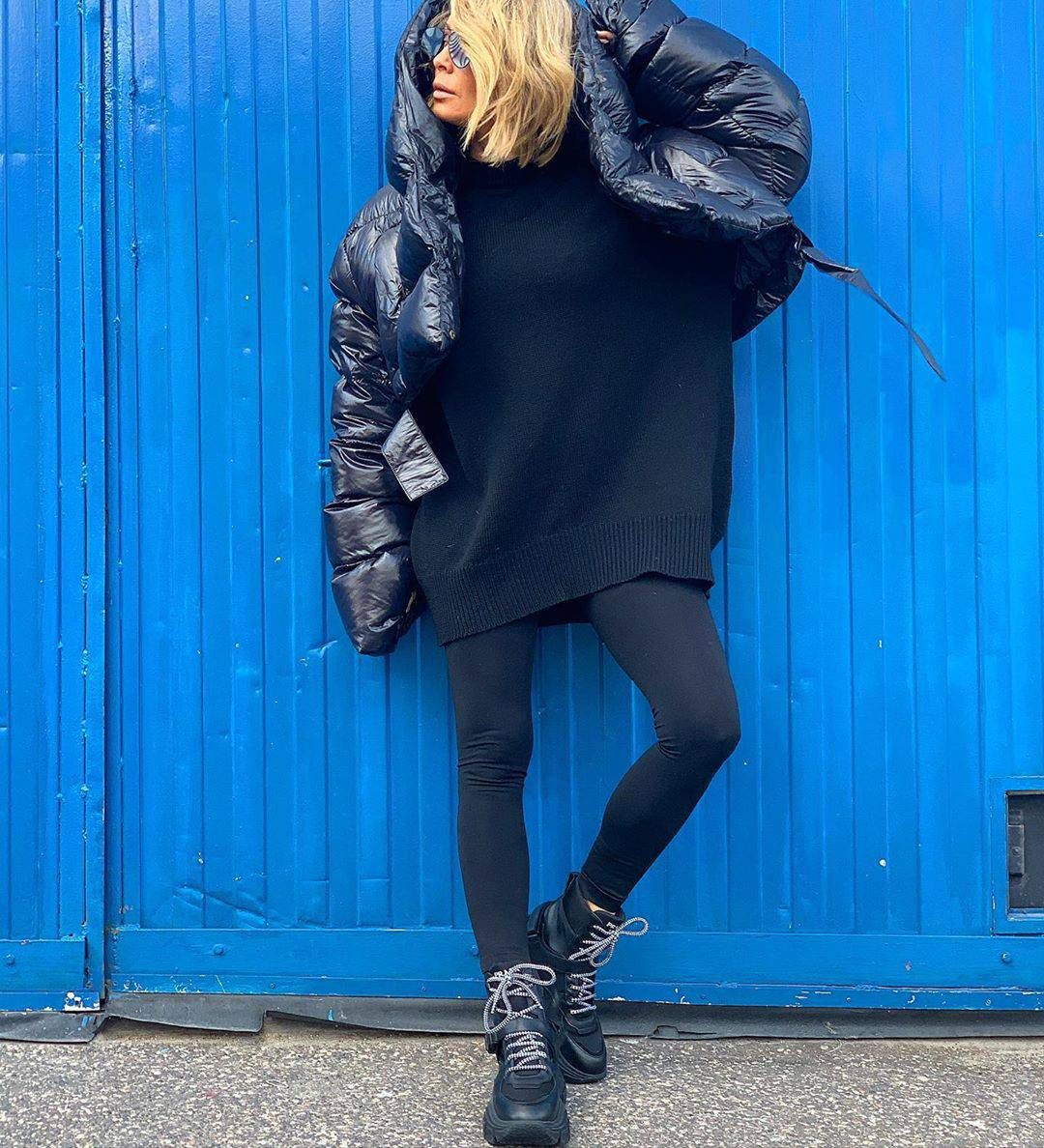 Małgorzata Rozenek w zimowej stylizacji
