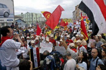 Demonstracje przeciw Bushowi w Turcji