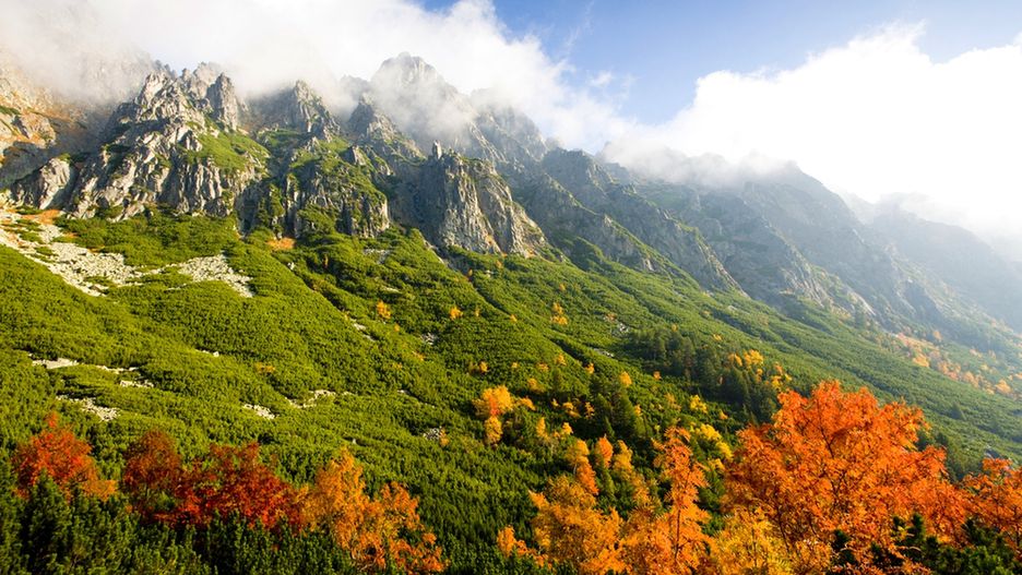 Słowacja to Tatry Niskie i Tatry Wysokie, szczególnie atrakcyjne jesienią