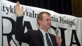 Przewodniczący partii Piotr Musiał