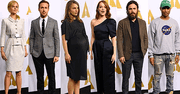 Gwiazdy nominowane do Oscarów 2017 spotkały się na uroczystym lunchu. Mel Gibson, Emma Stone, Ryan Gosling, Natalie Portman i inni [GALERIA]