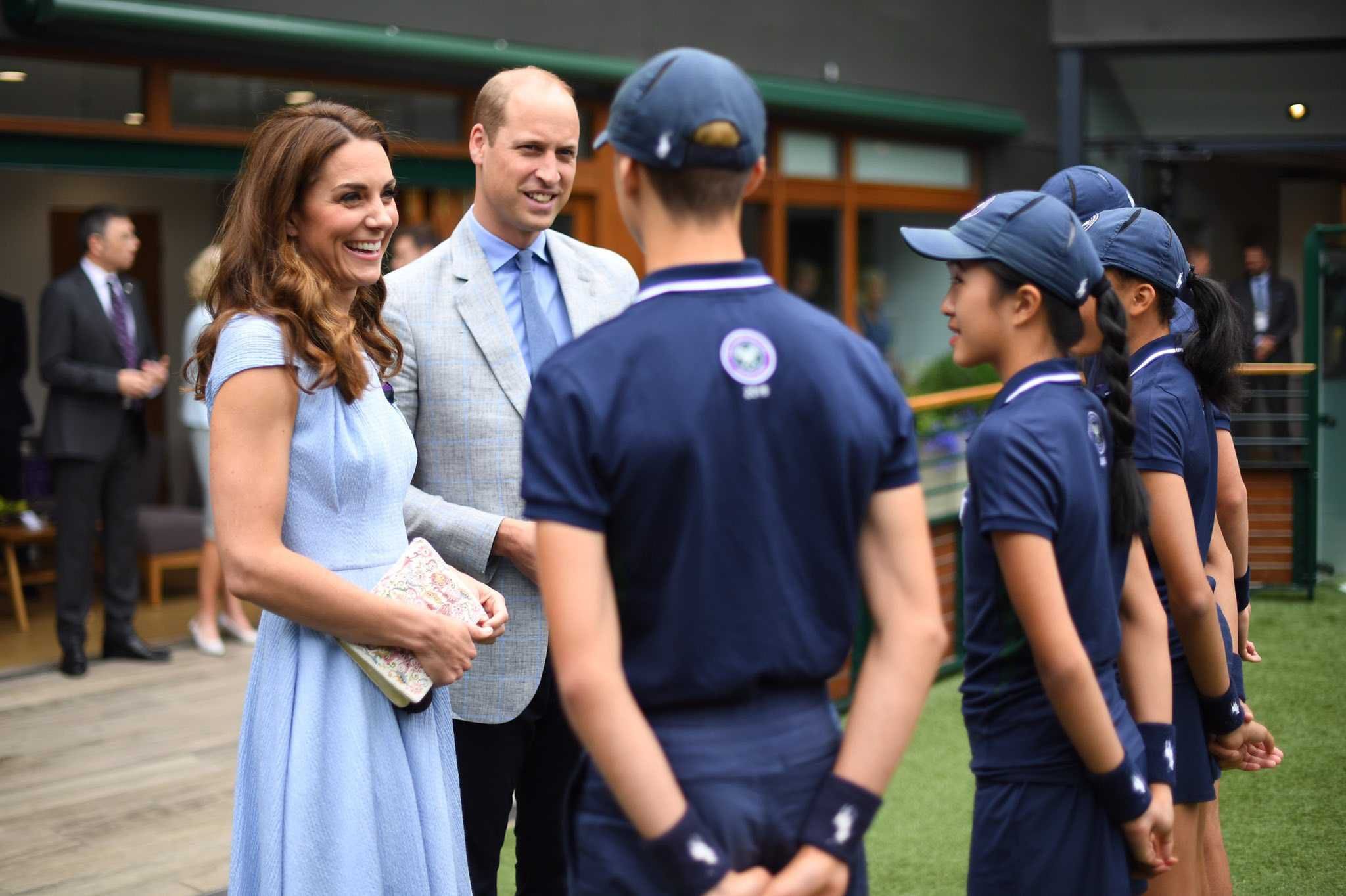 Księżna Kate podczas finału Wimbledonu mężczyzn