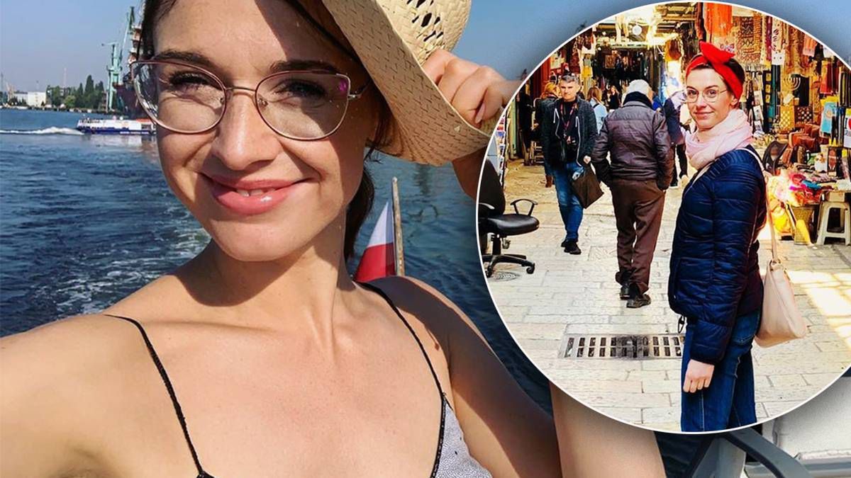 Julia Kamińska na wakacjach z rodzicami