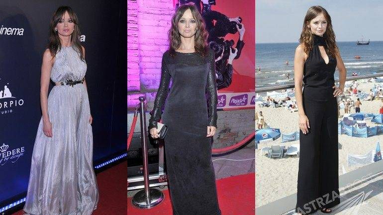 Kreacje Anny Przybylskiej (fot. AKPA)