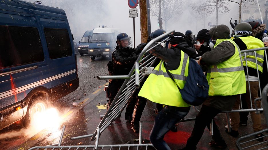 "Żółte kamizelki" protestują od 17 listopada