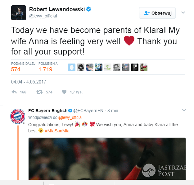 Robert Lewandowski Twitter