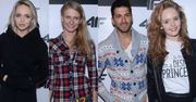 Rafał Maślak, Candy Girl, Anna Piszczałka i Olga Kalicka na prezentacji kolekcji Ranity Sobańskiej dla 4F