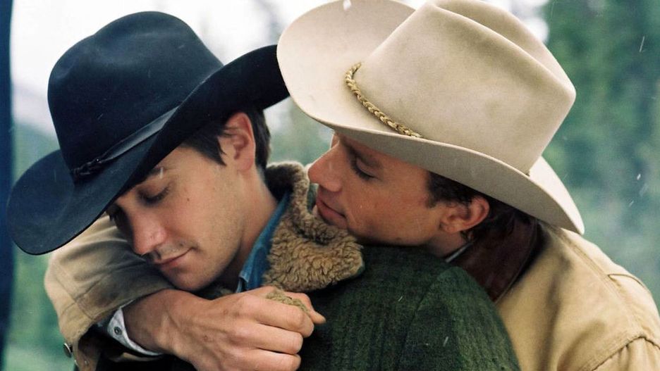 Kadr z filmu "Tajemnica Brokeback Mountain"