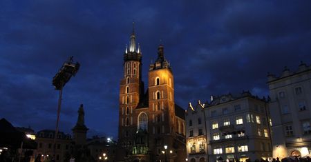 Kraków. Dron Ukraińca spadł na zabytkową Bazylikę Mariacką