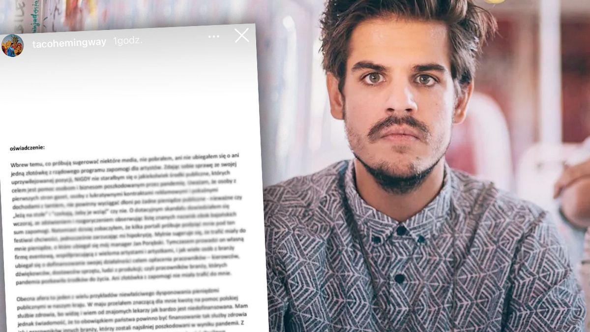 Oświadczenie Taco Hemingwaya