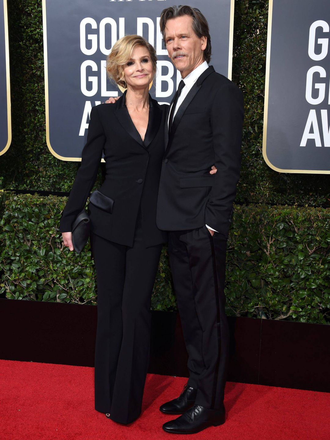 Kyra Sedgwick, Kevin Bacon - Złote Globy 2018