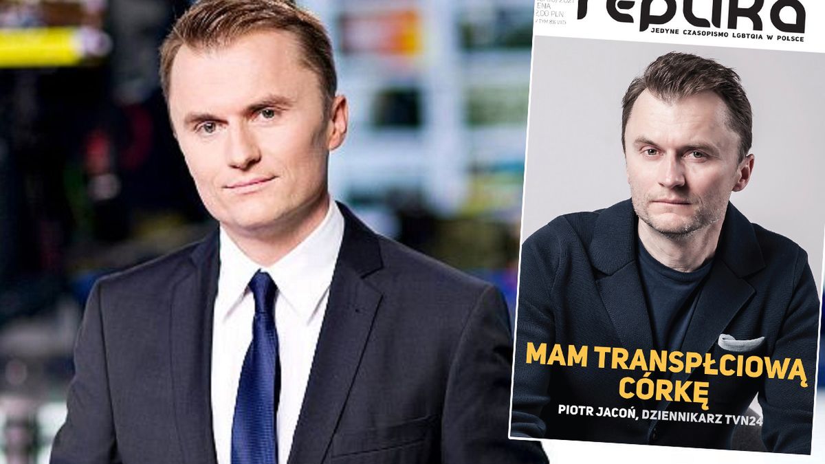 Piotr Jacoń z TVN24 zrobił coming out: „Mam transpłciową córkę”