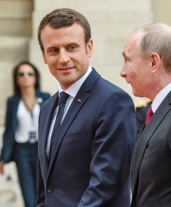 Francja uczy Putina historii Rosji. Spotkanie w Wersalu pokazuje porażkę Kremla